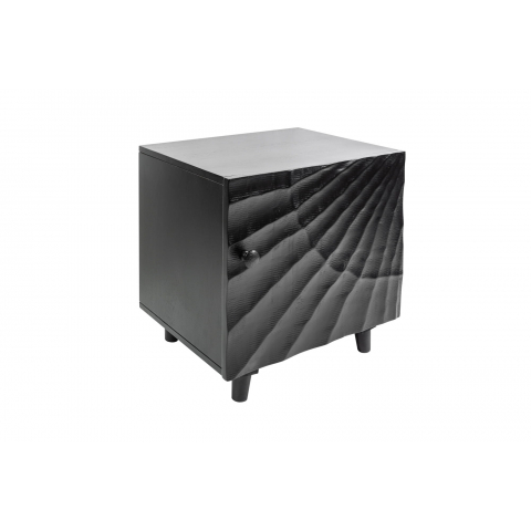 Stolik Rac 50 cm czarny mango