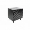 Stolik Rac 50 cm czarny mango
