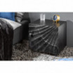 Stolik Rac 50 cm czarny mango