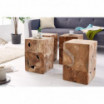Stolik kawowy Quare 30 cm Teak