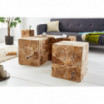 Stolik kawowy Quare 40 cm Teak
