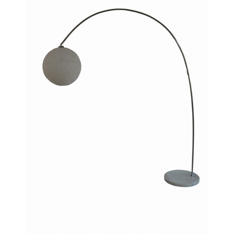 Lampa podłogowa Lono 185 cm biała