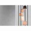 Lampa podłogowa Floor 180 cm czarno-szara