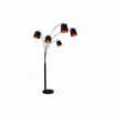 Lampa podłogowa Floor 202 cm czarno-złota