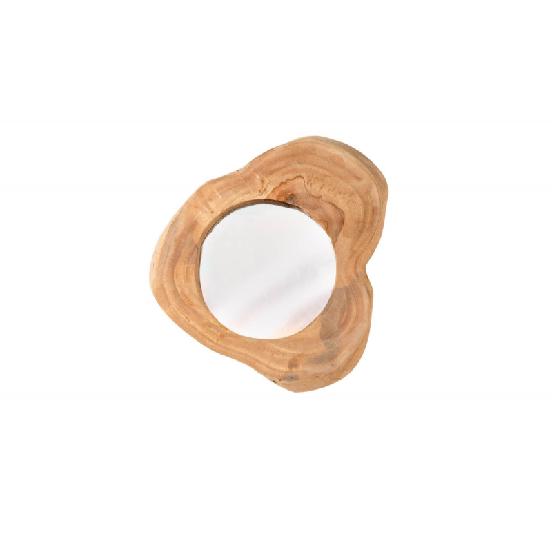 Lustro Tel 31 cm Teak