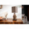 Lampa biurkowa Organic Nature 45 cm brązowy
