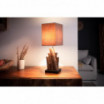 Lampa biurkowa Organic Nature 45 cm brązowy