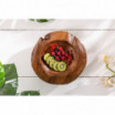 Miska Natur 30cm Teak Invicta