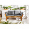 Ławka ogrodowa Modular 152cm Akazie Nature - Invicta