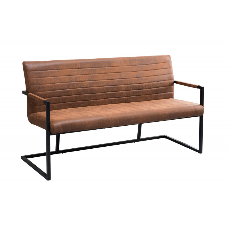 Ławka Loft 160cm vintage brown - Invicta