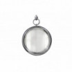 Lustro Portrait 30cm srebrny Invicta