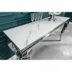 Konsola Modern Barock 145cm srebrny - Invicta