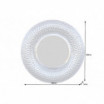 Lustro Orient srebrne Invicta
