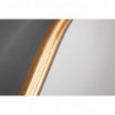 Lustro Elegancia 100cm okrągłe złoty Invicta