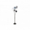 Lampa podłogowa Floor czarny-biały-szary Invicta