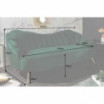 Sofa Arielle zielony - Invicta