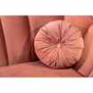 Sofa Arielle różowy - Invicta