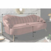 Sofa Arielle różowy - Invicta