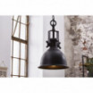 Lampa wisząca Industrial czarny Invicta