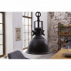 Lampa wisząca Industrial czarny Invicta
