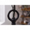 Lampa wisząca Industrial czarny Invicta