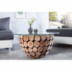 Szklany blat do stolika Organic Nature 70 cm
