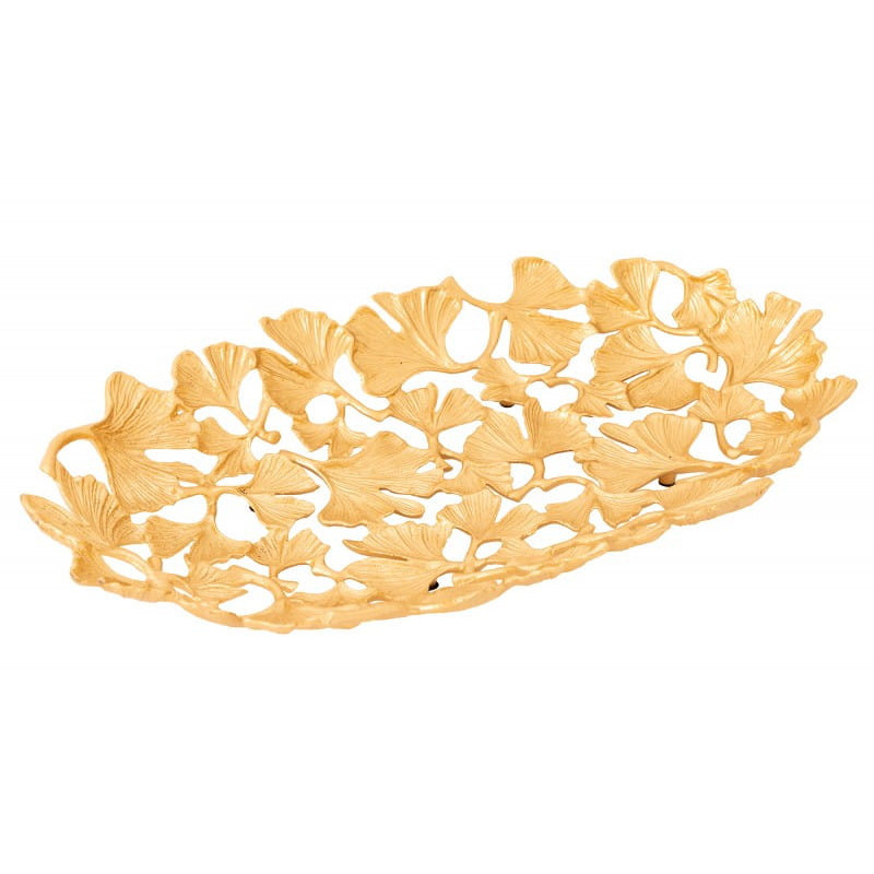 Misa Gingko złota 50x30 cm - Invicta