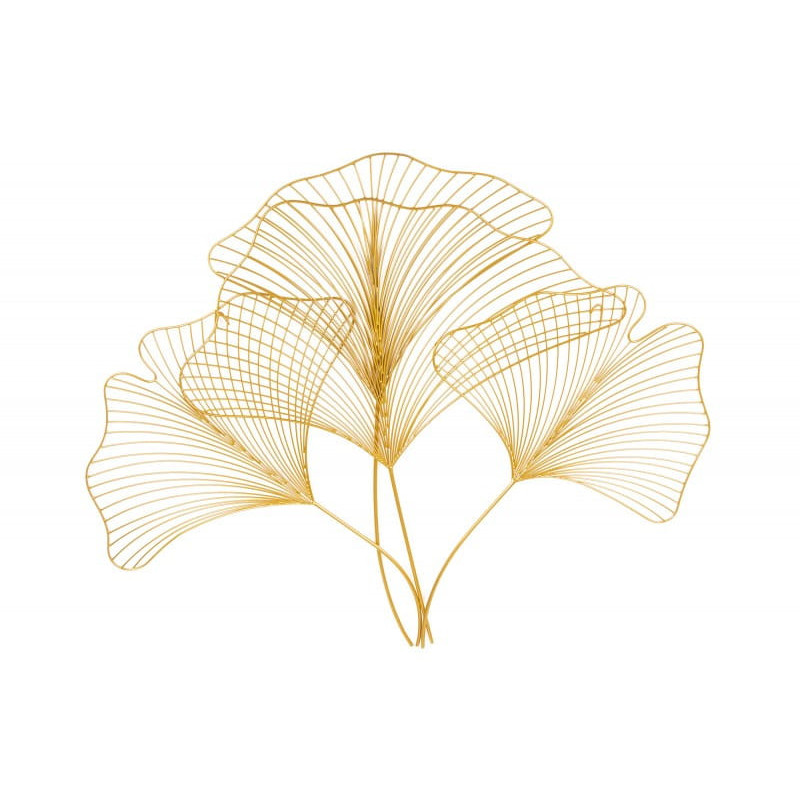 Dekoracja ścienna Gingko złota 90 cm - Invicta
