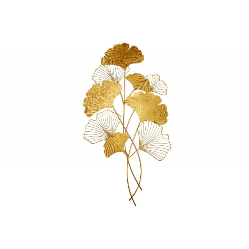 Dekoracja ścienna Gingko złota 110 cm - Invicta
