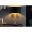 Lampa stołowa Gingko złota 62 cm - Invicta