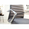 Fotel biurowy Big Deal 107-117 cm szary - Invicta