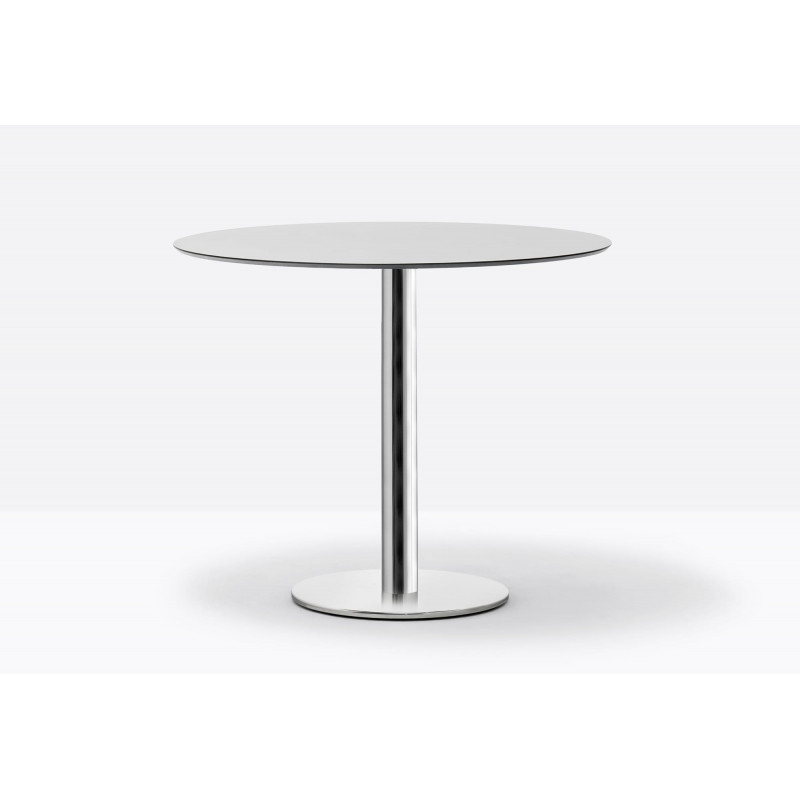 Pedrali Stolik Inox 4411 śr. 69 cm BI Biały - Pedrali
