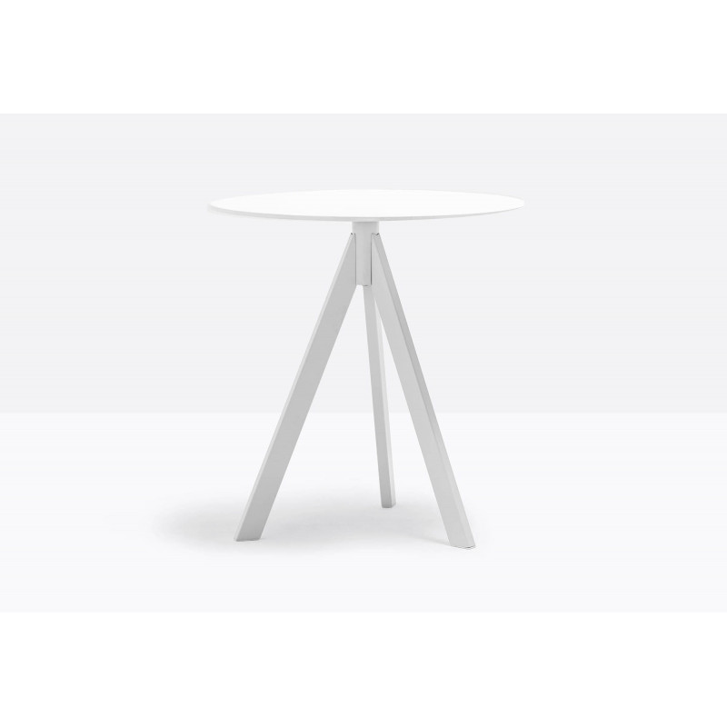 Stolik Arki-Base 3 śr. 59 cm BI Biały - Pedrali