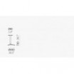 Stolik Fluxo 5460 śr. 69 cm BI Biały - Pedrali