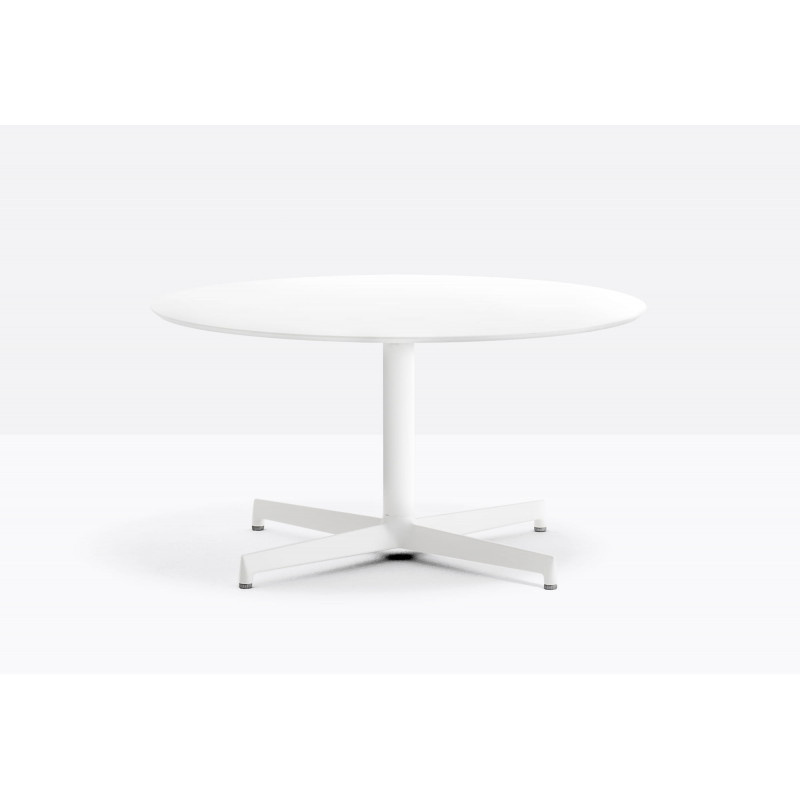 Stolik Laja 5420 śr. 79 cm h: 40 cm BI Biały - Pedrali