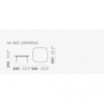 Stolik kawowy Buddy 59x59x26 cm - Pedrali