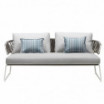 Sofa LISA FILÒ - rama w kolorze linen