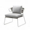 Fotel Lisa Lounge Filò - rama linen