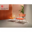 Fotel Lisa Lounge Filò - rama dove grey/szary