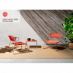 Fotel Lisa Lounge Filò - rama dove grey/szary