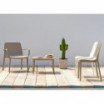 Krzesło Ginevra lounge - antracyt