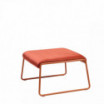 Pufa Lisa Lounge  - rama terracotta