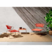 Stolik Lisa Lounge - rama terracotta