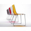 Krzesło Zebra sledge - transparentne
