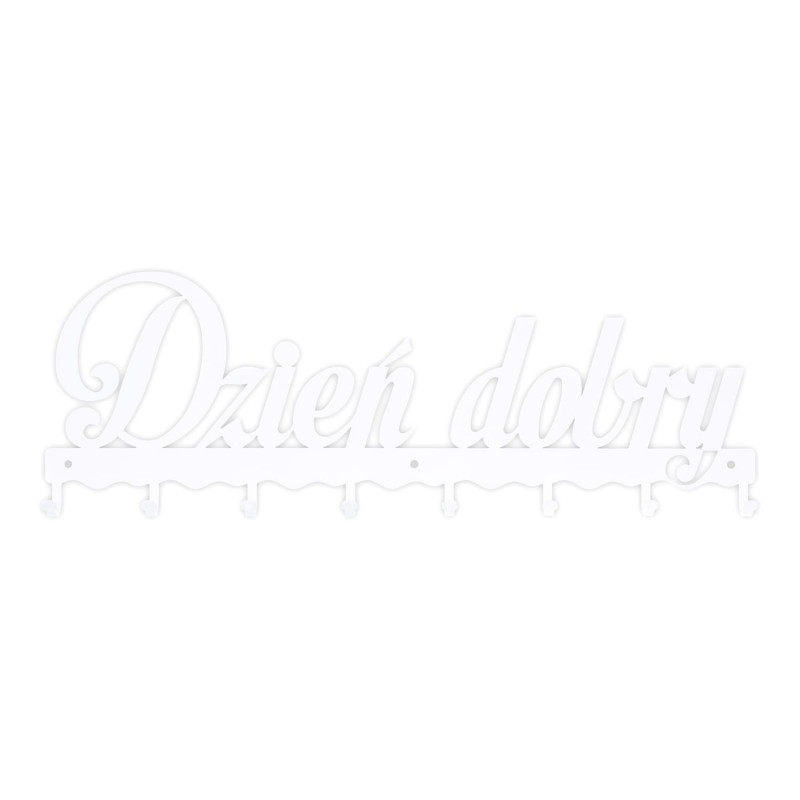 Wieszak ścienny Dzień dobry 01