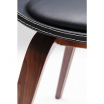 Kare Krzesło z podłokietnikiem Costa Walnut