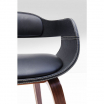 Kare Krzesło z podłokietnikiem Costa Walnut