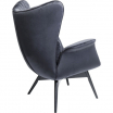 Kare Fotel Tudor Velvet czarne