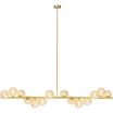 Lampa wisząca Scala Balls Brass 150 Kare