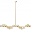 Lampa wisząca Scala Balls Brass 150 Kare